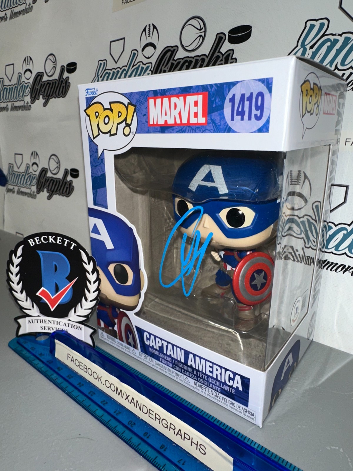 CHRISTIAN PULISIC USA SOCCER USMNT SIGNED AUTOGRAPHED FUNKO POP-BECKETT BAS