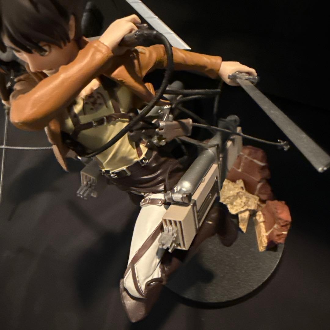 Mikasa Ackerman Eren Yeager Figure Set Attack on Titan Collectible Anime Japan