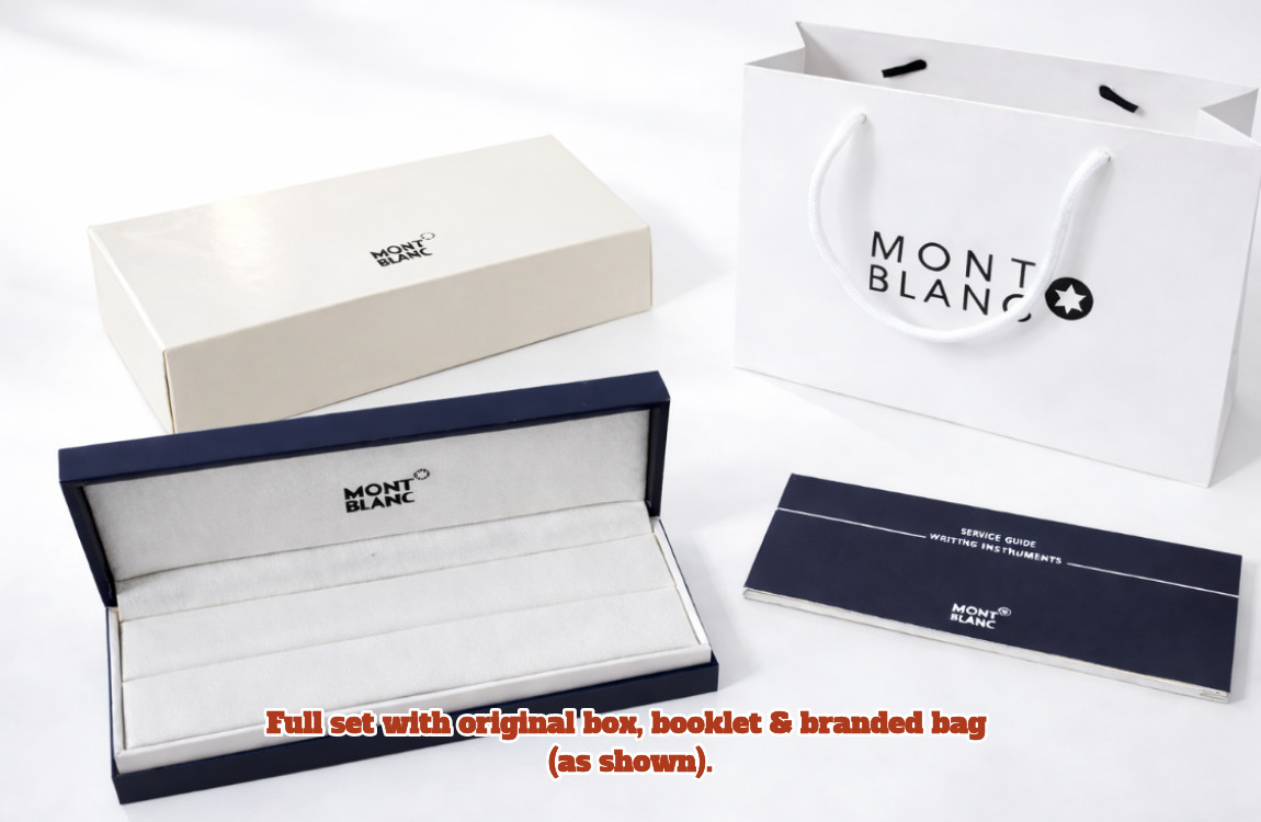 Bid Montblanc Luxury Rollerball Rose Gold Smooth-Body Writing Pen Gift New W box
