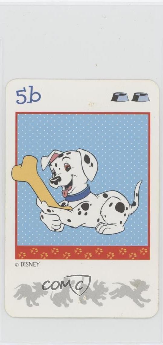 1999 Ravensburger 101 Dalmatians Quartets 101 Dalmatians #5B 11pj