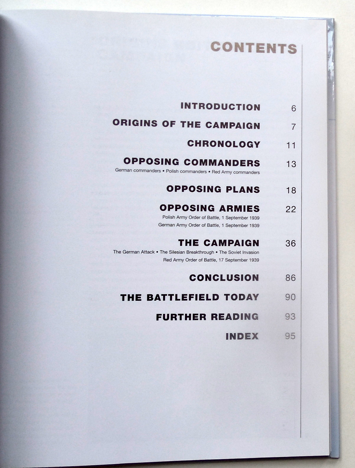 “Poland 1939 – Germany’s Lightning Strike” Osprey’s Battles of WW II Book 1