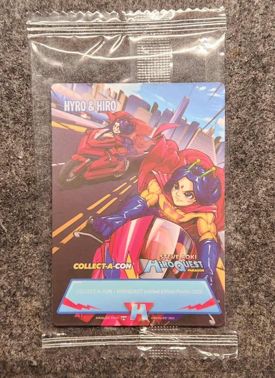 2025 Hiroquest COLLECT-A-CON HYRO & HIRO July NJ Promo SEALED