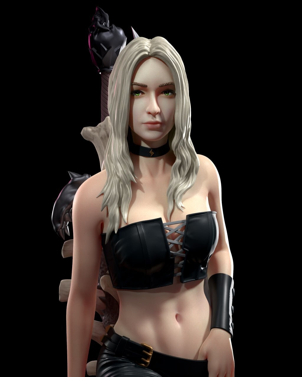 Devil May Cry, Trish, 1/9, 22cm, 12k Resin 3D Print Figure Model Kit