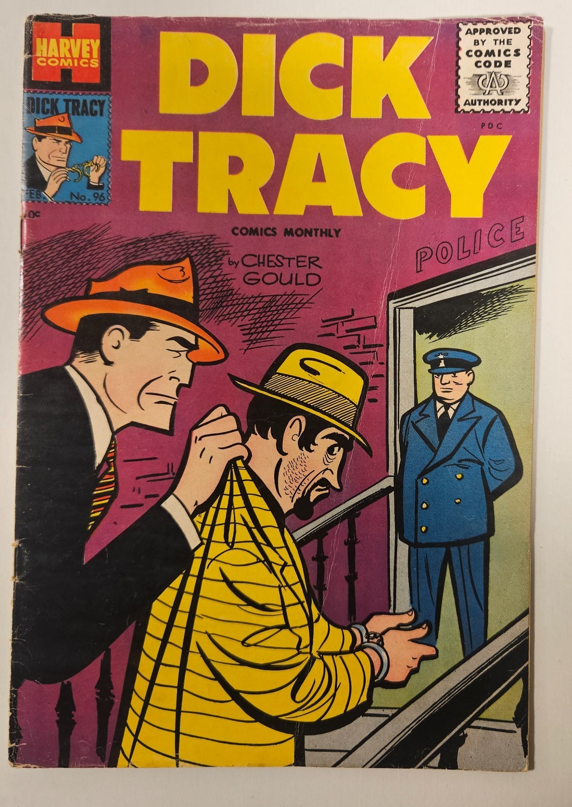 Dick Tracy Comic Book 10 Million Dollar $$ Tooth Pillowcase Baby Left In Tree