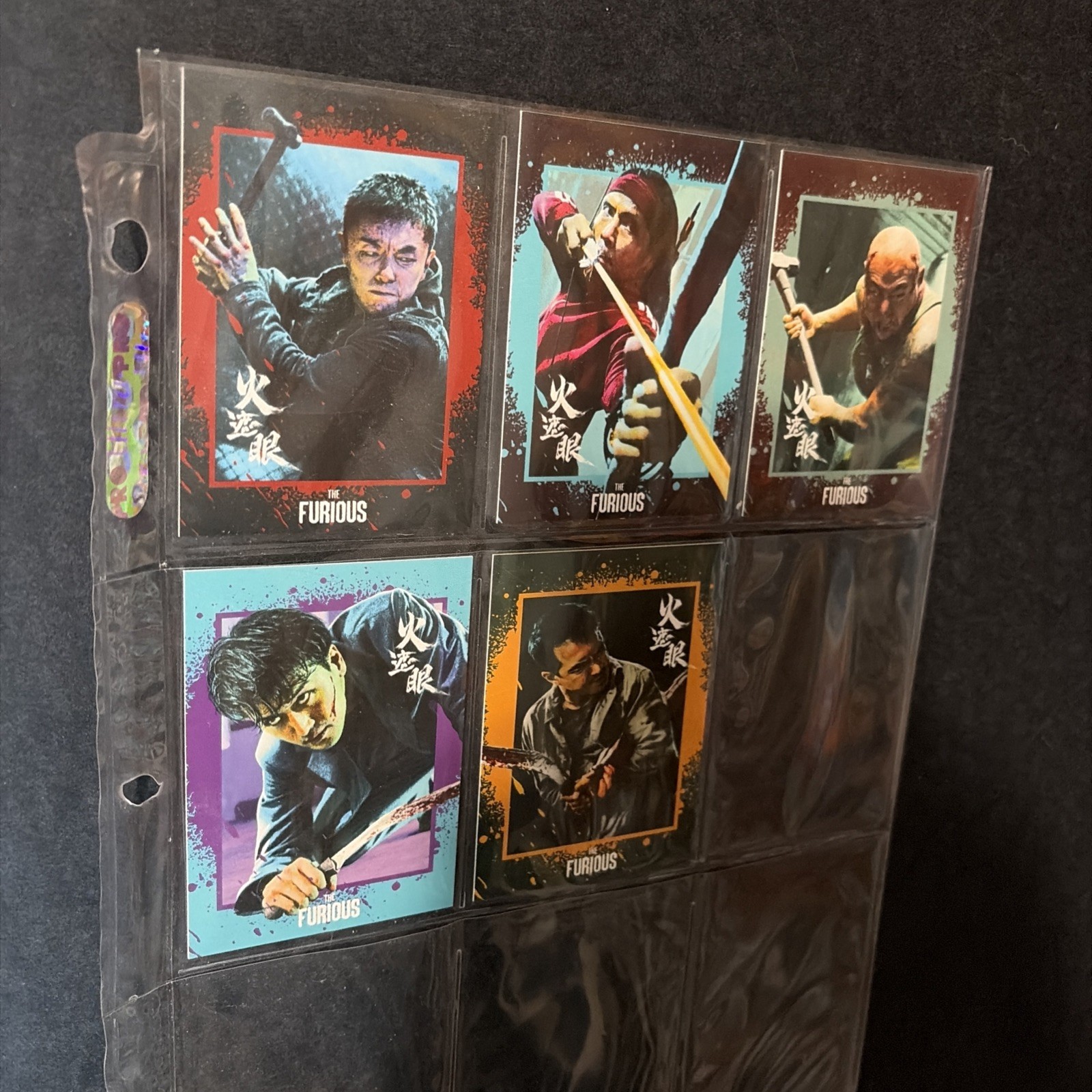 The FURIOUS 2026 Movie Limited Edition Promo Trading Cards Complete Set of 5