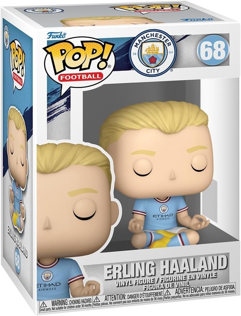 Funko Pop! Football: Manchester City – Erling Haaland Vinyl Figure #68 #89365