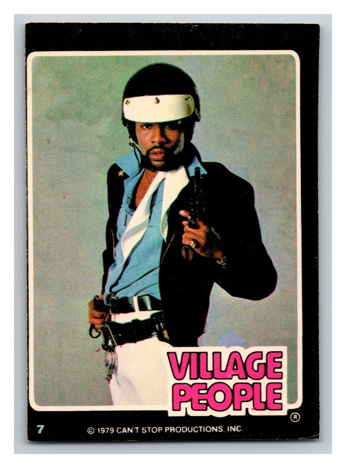 VILLAGE PEOPLE – 1979 MUSIC TRADING CARD – #7