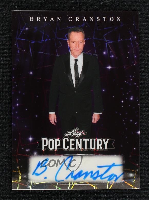 2026 Leaf Metal Pop Century Purple Lazer 1/1 Bryan Cranston #BA-BC1 Auto ib6