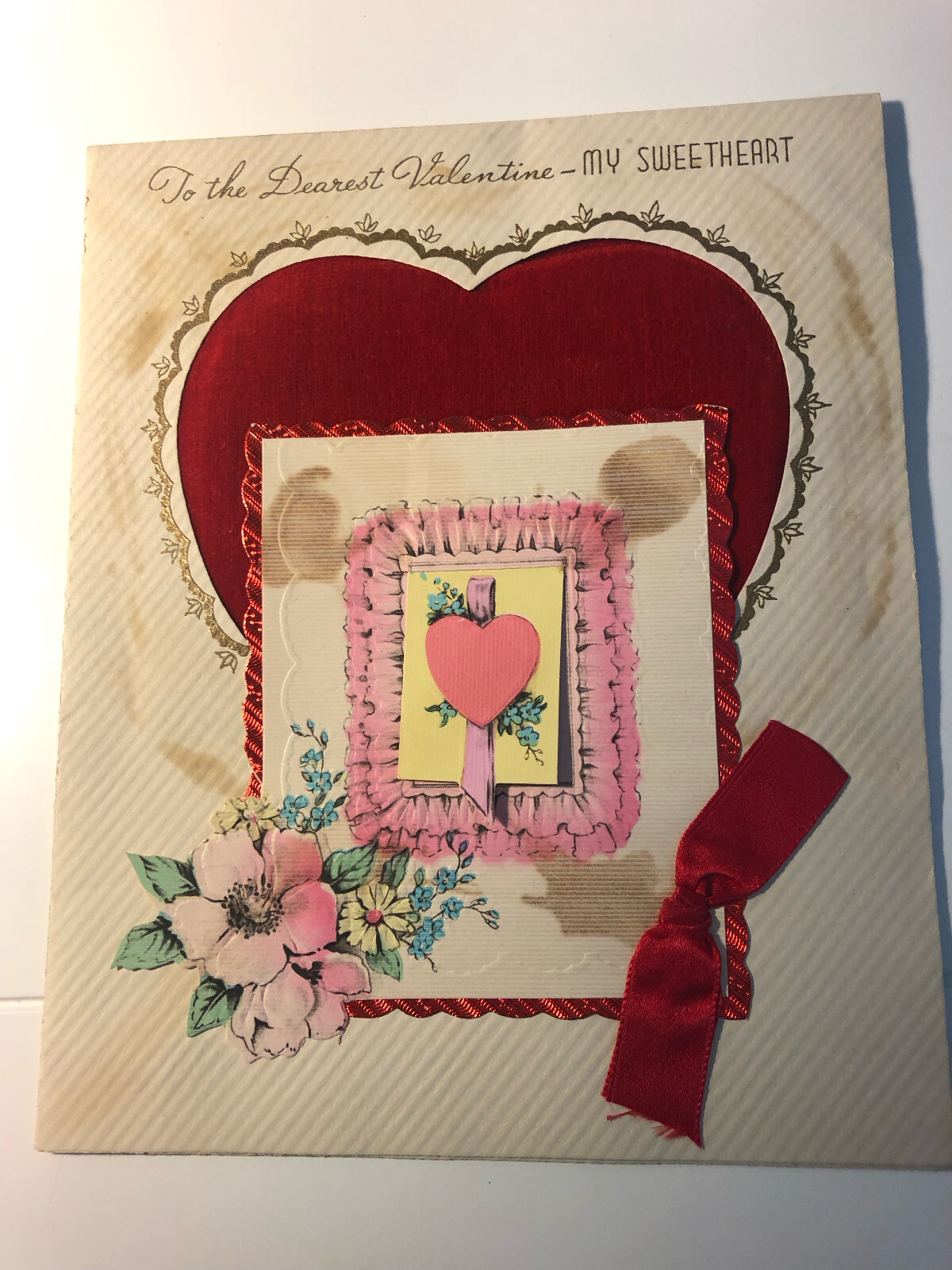 Vintage 1942 Valentine Card