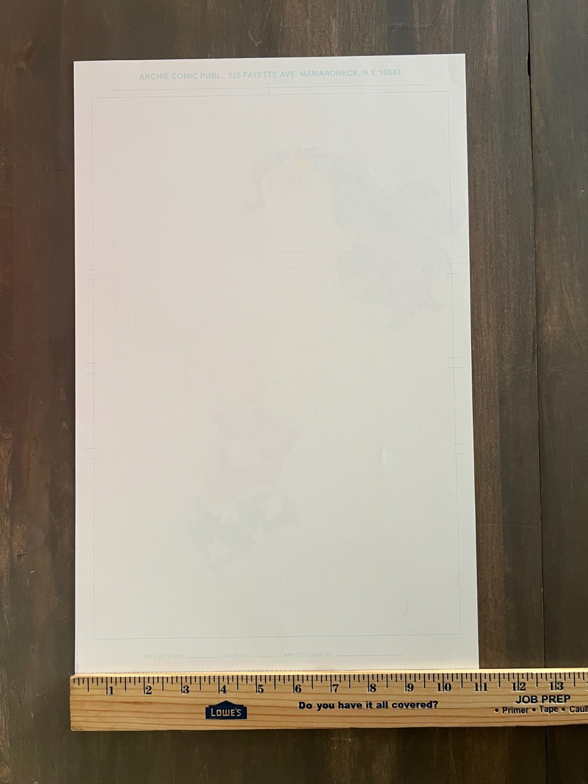 💥 Dan Parent Original Hand Drawn Veronica as Wonder Woman Comic Art SIGNED 💥