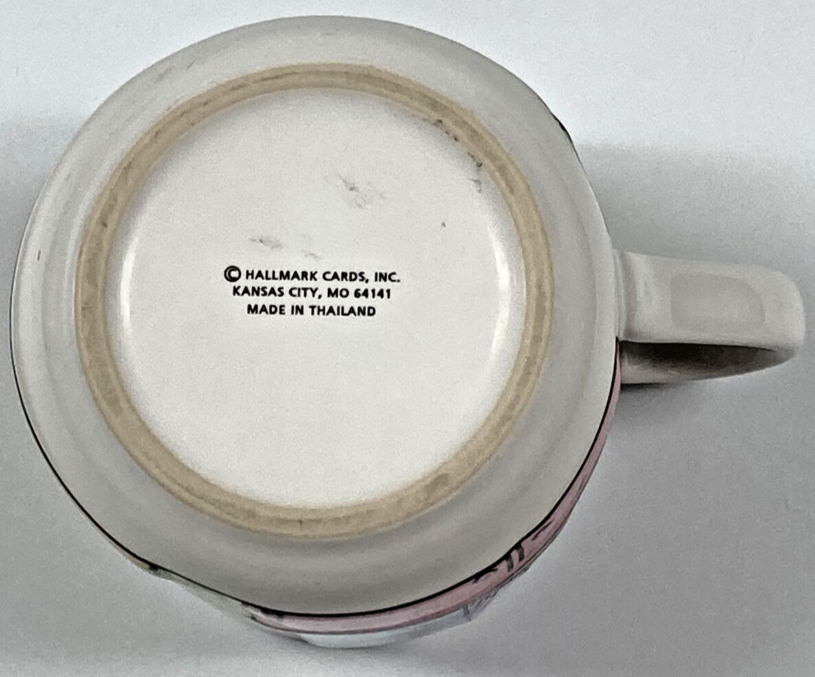 Maxine Hallmark Don’t Bother Me Until My First 12 Cups of 3D Embossed Coffee Mug