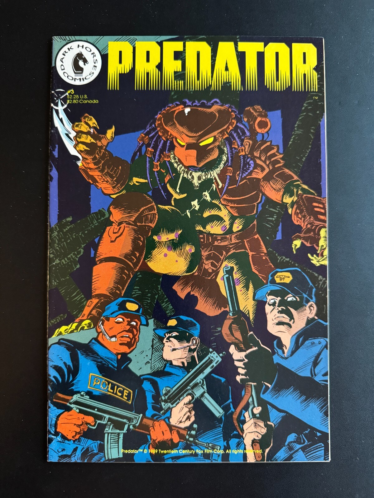 Predator #3 – Art by Chris Warner (DH, 1989) NM