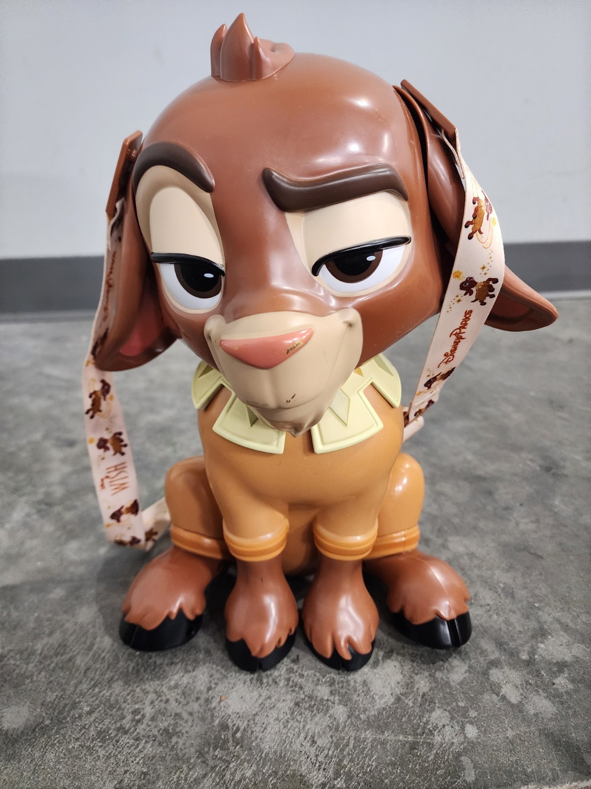 Wish Asha’s Goat Valentino Popcorn & Toy Bucket with Lanyard Disney Parks 2023