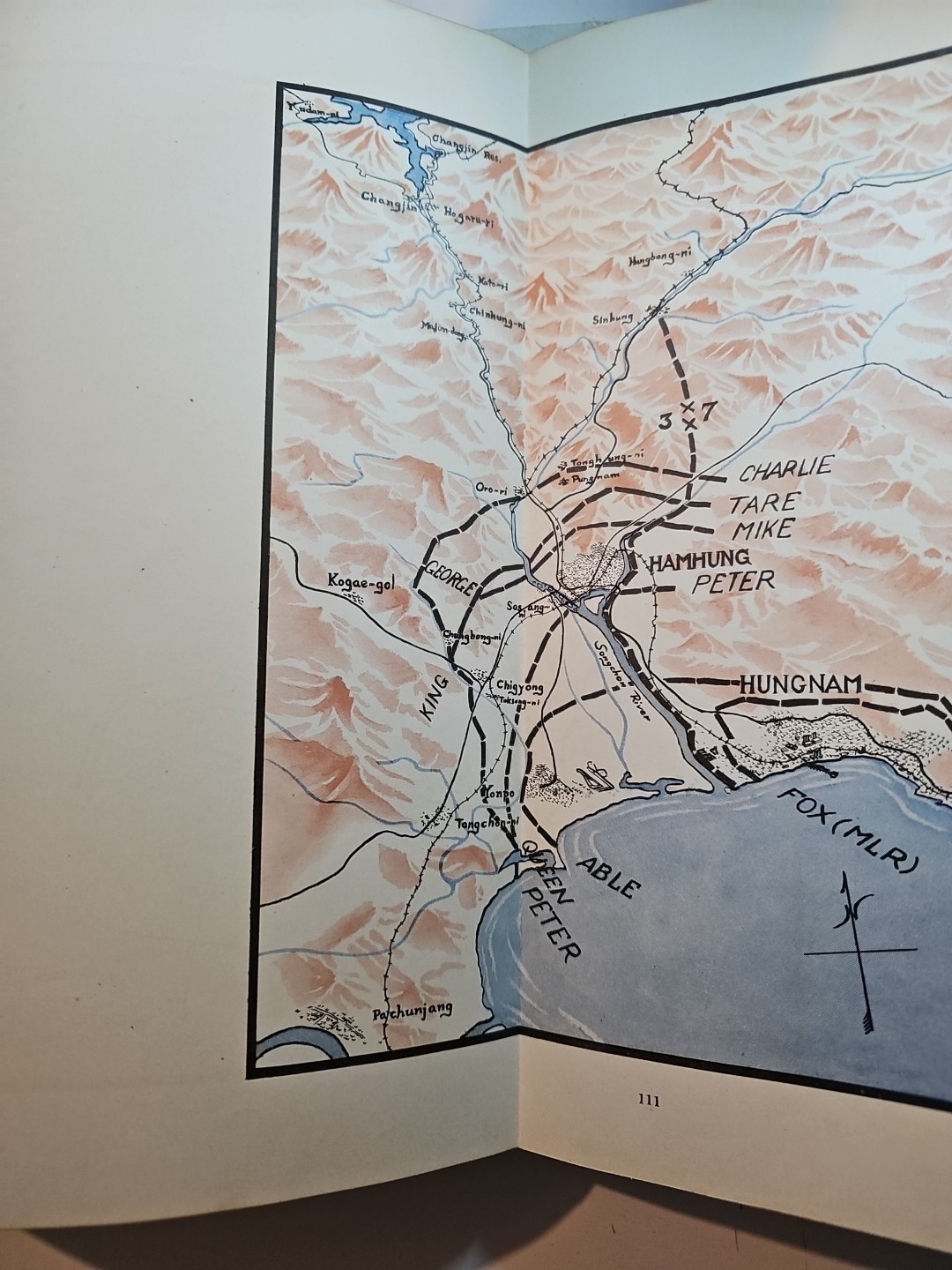 1953 US Army 3rd Inf. Division In Korea Book Some Pen Marks In Book Good Overall