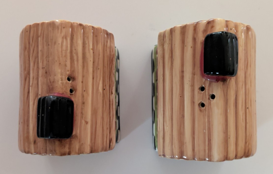 Ceramic Barn Salt & Pepper Shakers