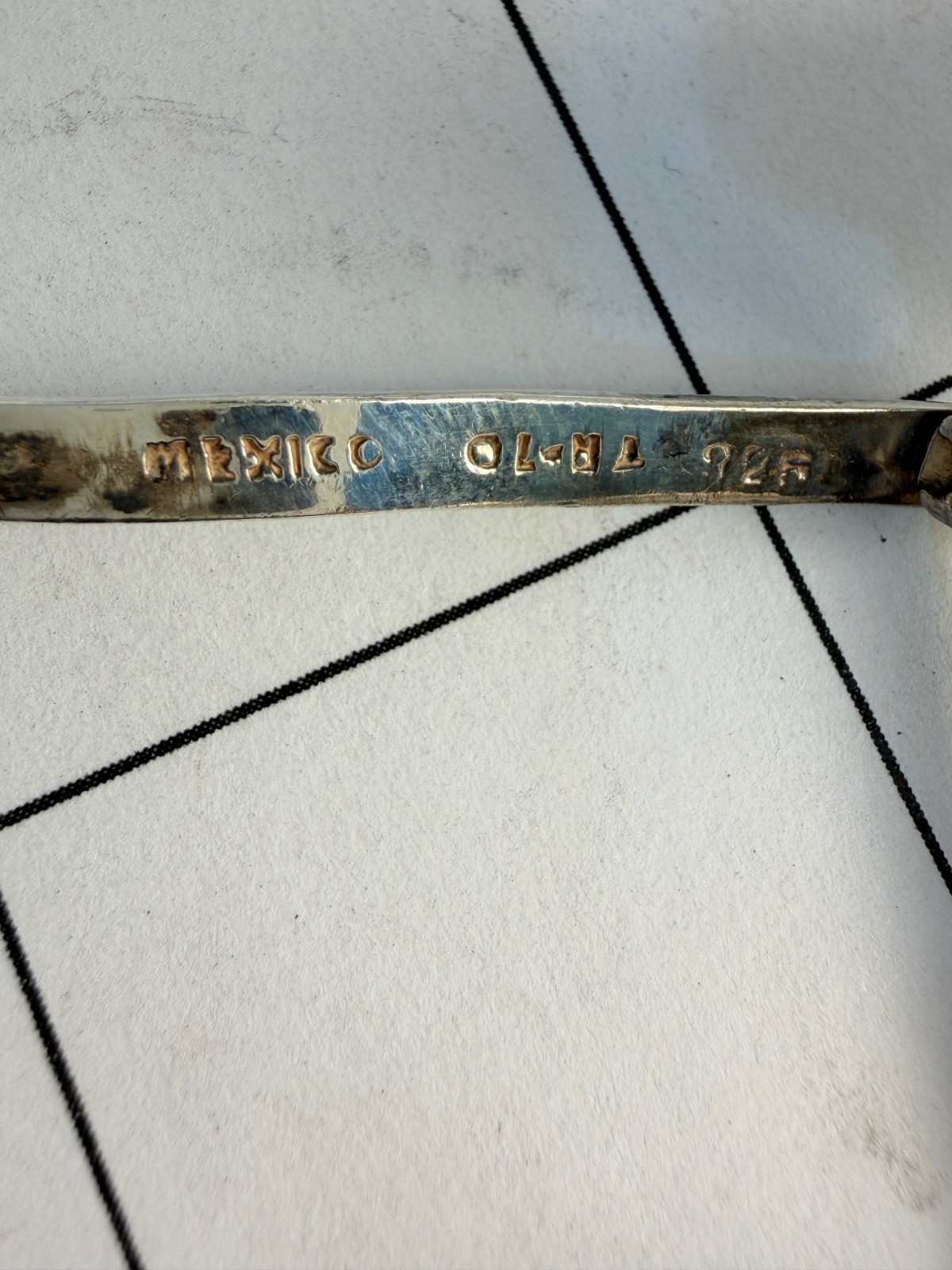 Sterling Silver Taxco Mexico .925 Ranger Western Belt Buckle 40 Vogt Strap