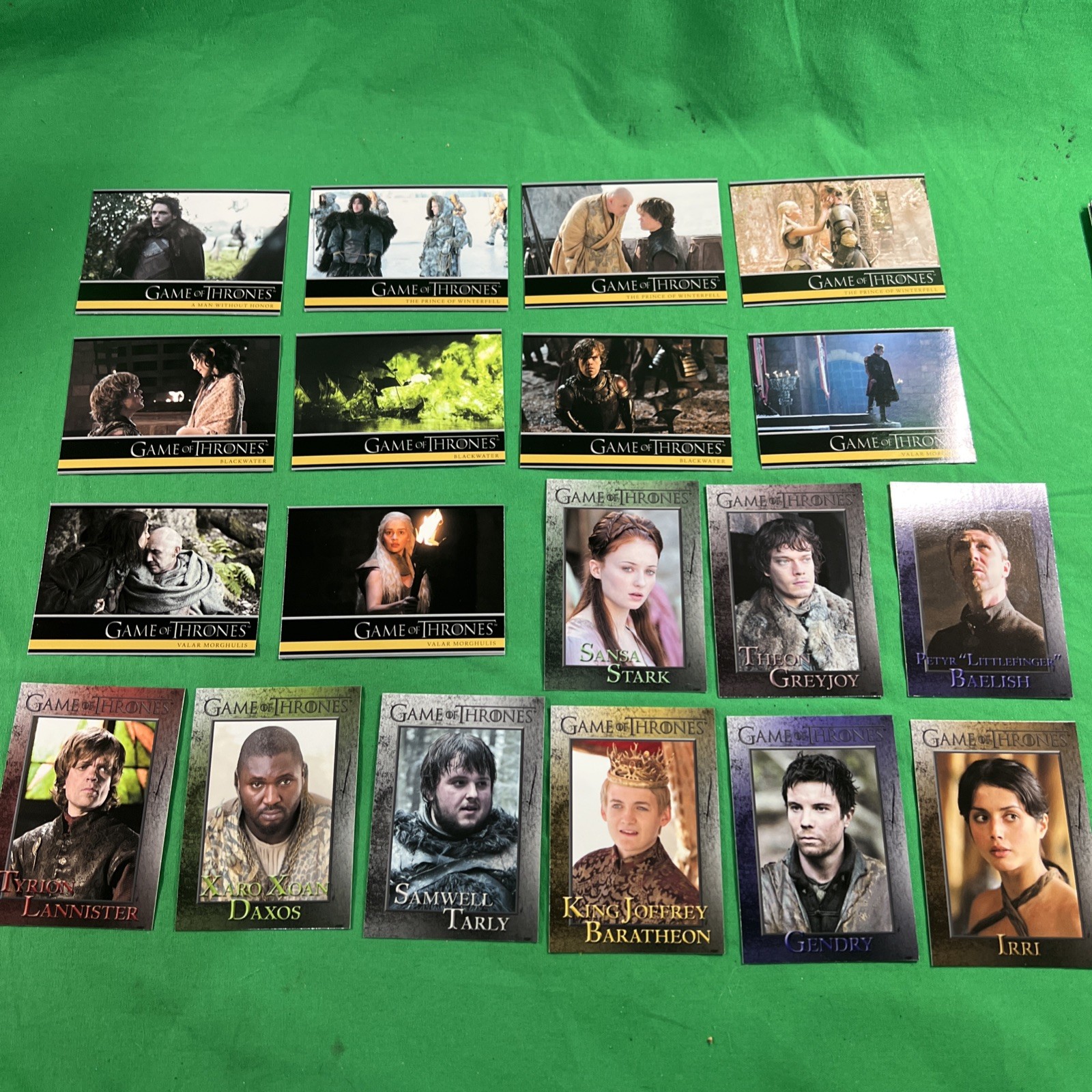 Game of Thrones season 2 complete base set 1-88