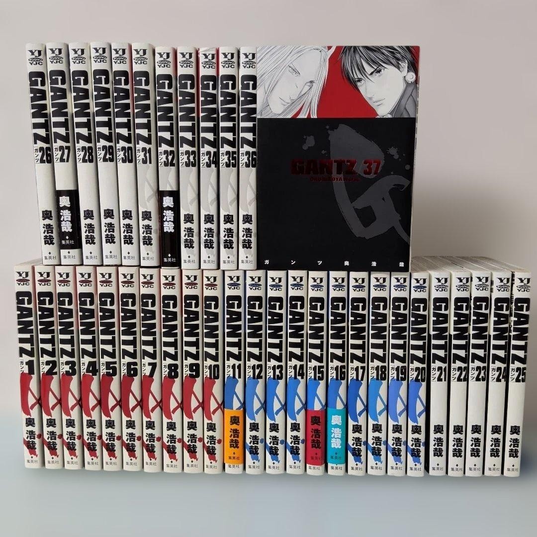 GANTZ Vol.1-37 Complete Set Manga Comics Hiroya Oku Japanese Language