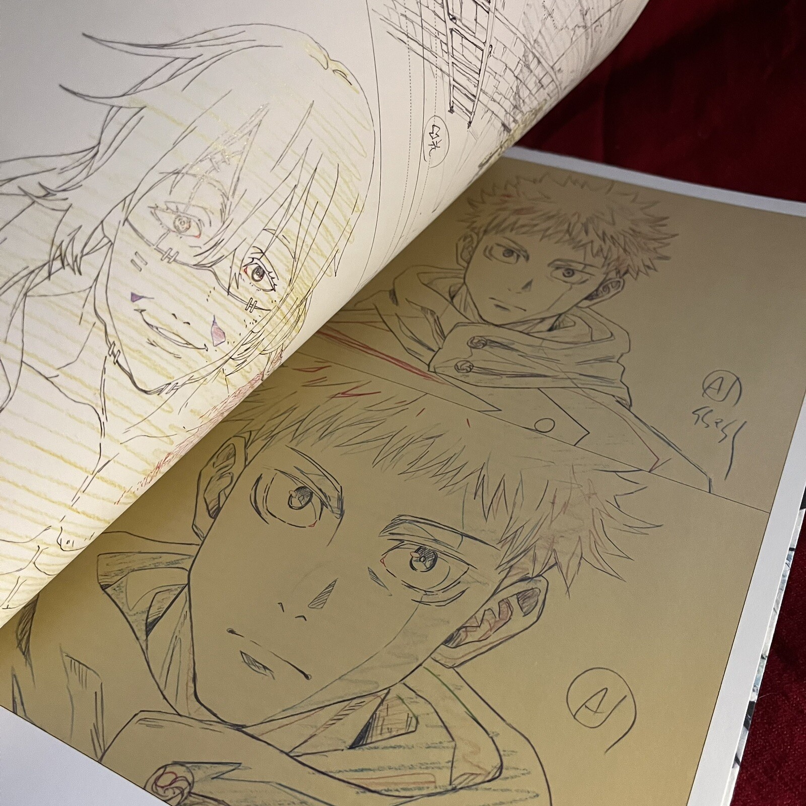 JUJUTSU KAISEN KEY ANIMATION Vol. 1 Limited Official original Art Book MAPPA