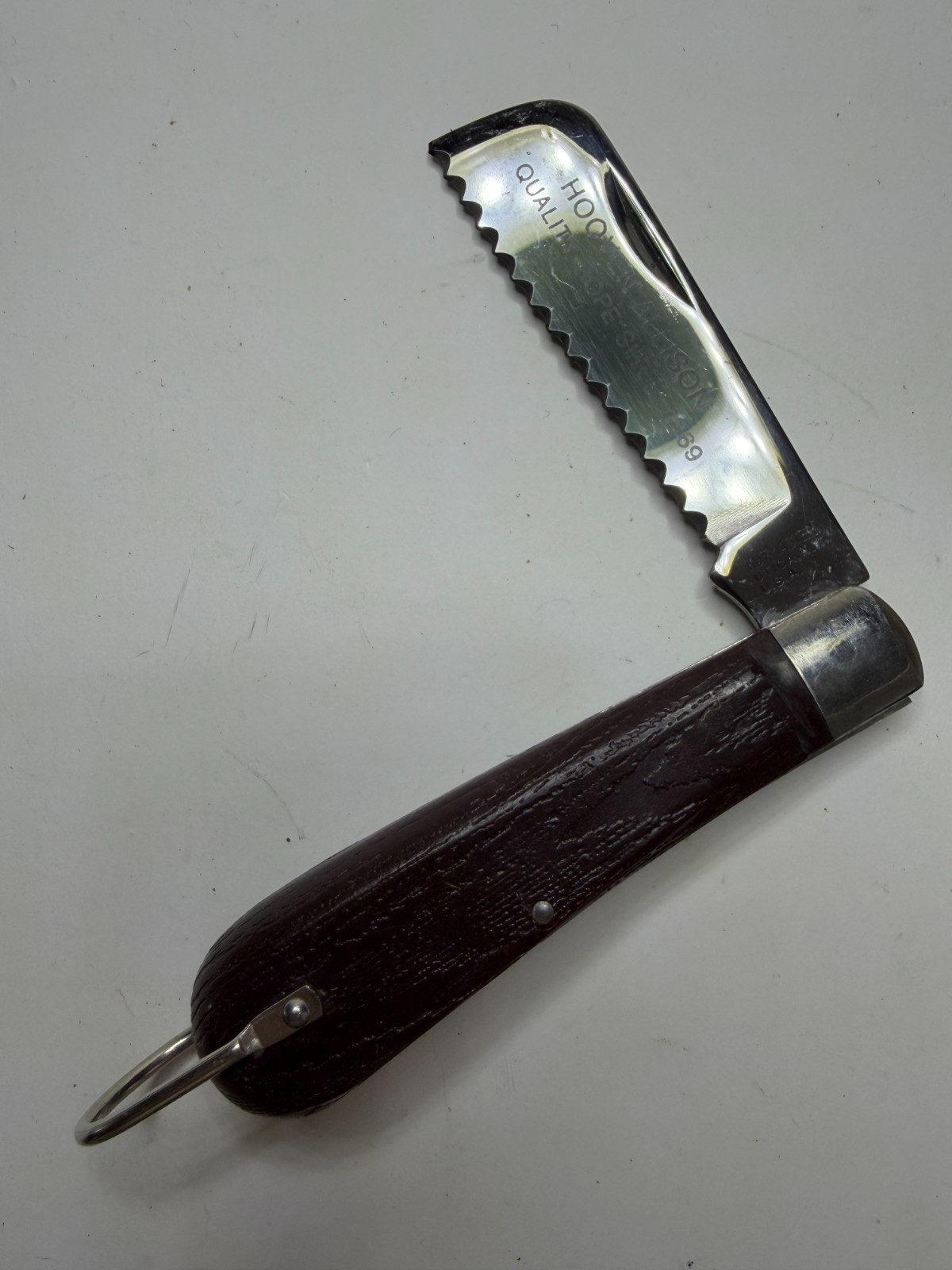 Kutmaster T3 Rope 4″ Folding Pocket Knife w/Serrated Blade