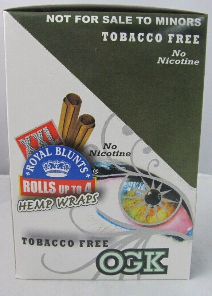 Royal extra wide Herbal Papers Original Gangster 6/2ct Packs