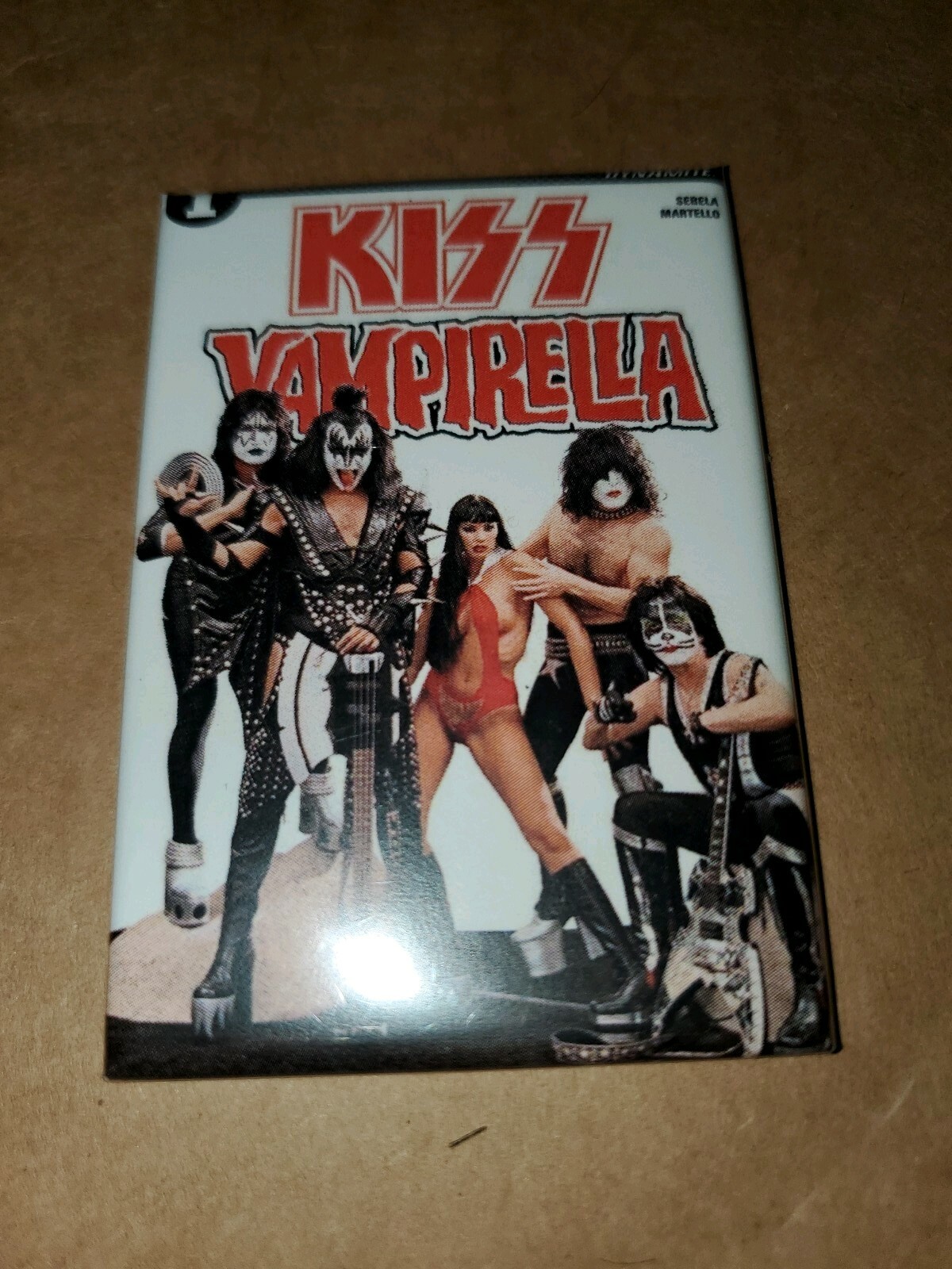 Vampirella KISS Band Refrigerator Magnet 2″ By 3″ fridge locker comic book
