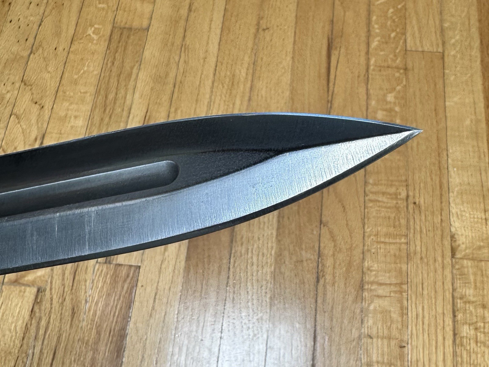 Busse Combat Gladius .305″ Convex Blade Hand Smoothed Black & Coyote G10 Handle