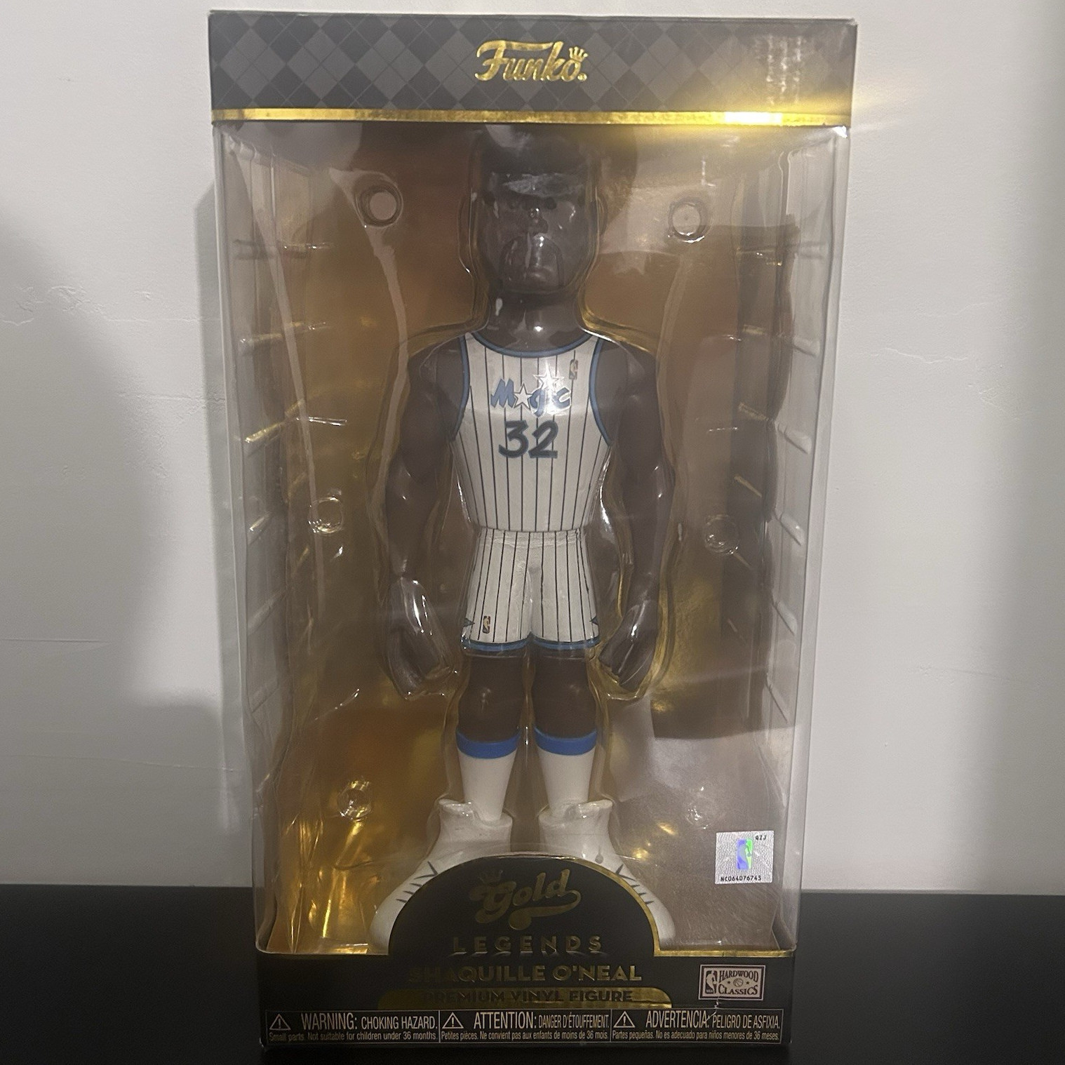 Funko Gold Legends Shaquille O’Neal Orlando Magic #32 Chase Vinyl Figure 2022
