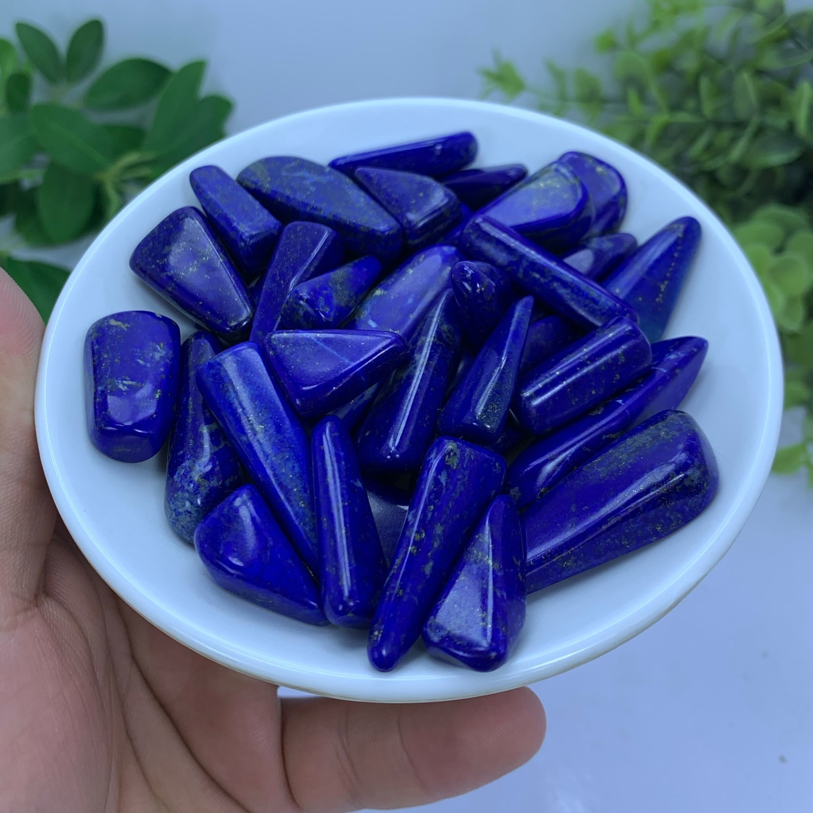 Best Quality Lapis Lazuli Blue Polished Tumbles Lot, Lapis Lazuli Polished Tumbl