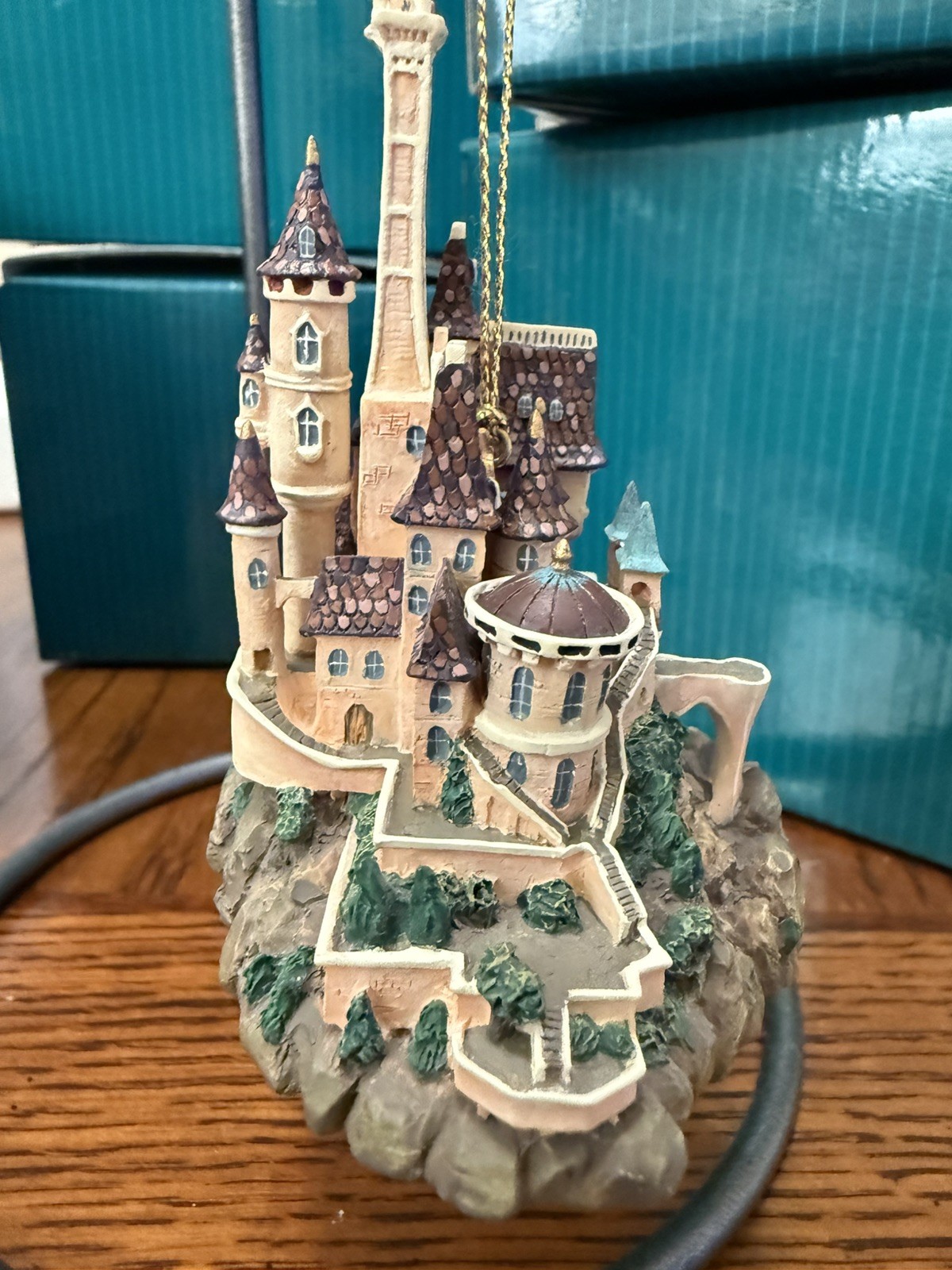 Vintage WDCC Disney Classics Collection Enchanted Places Beast’s Castle Ornament