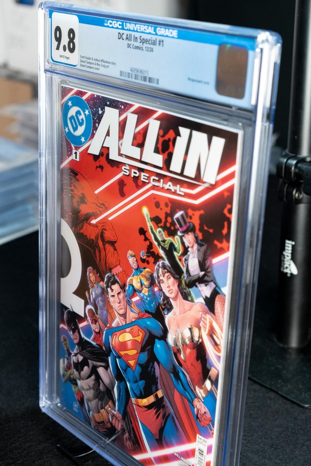 DC All In Special #1 – CGC 9.8 – Cover A – 1st Print – Abs Batman, WW, Superman