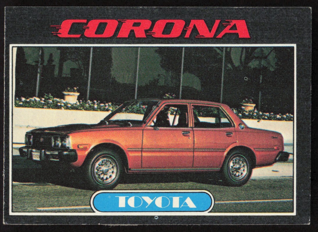 1976 Topps Autos of 1977 Toyota Corona Card #89