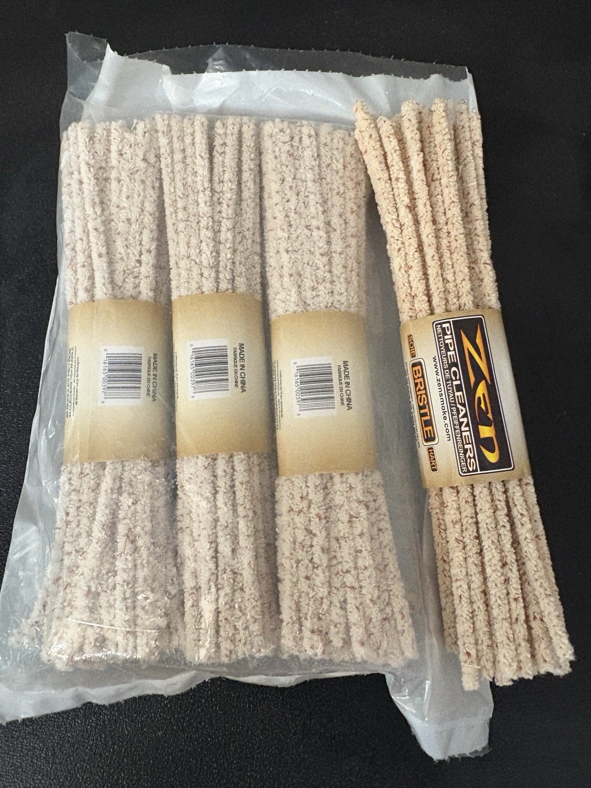 Zen ZEN3PH Pipe Cleaners Hard Bristle (Pack of 3)