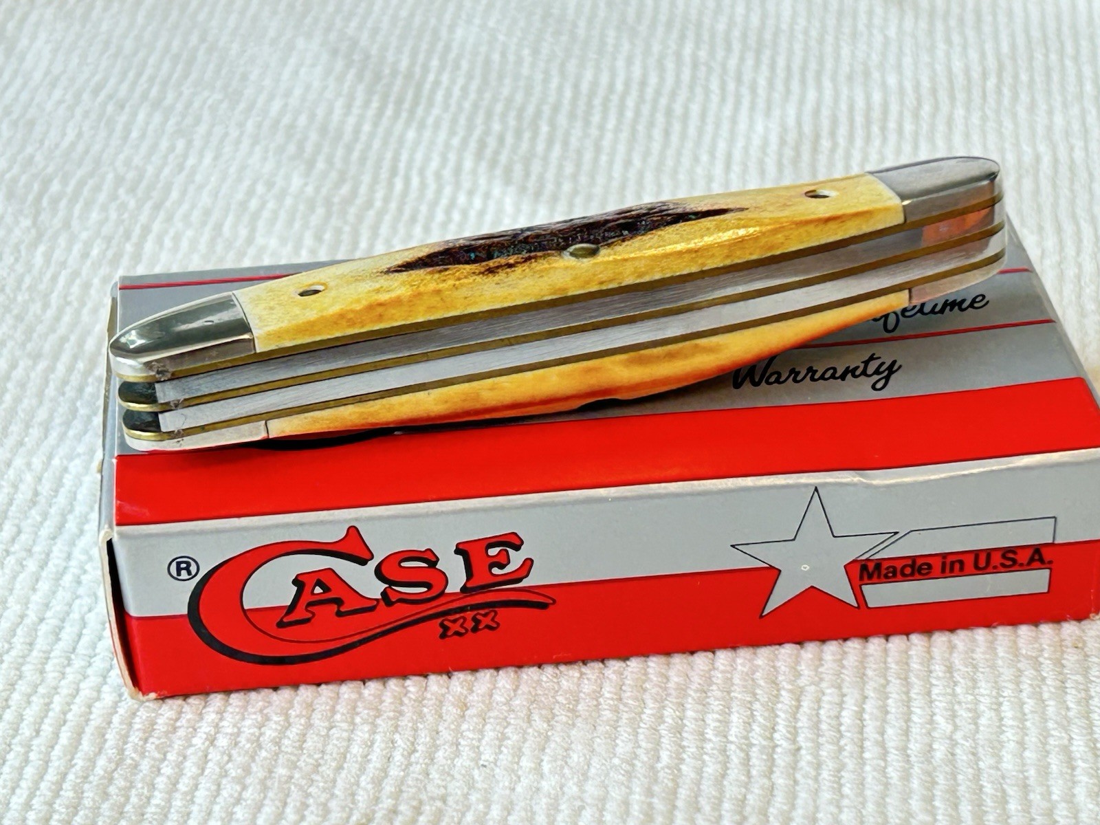 CASE XX 52087SS MEDIUM JACK 1988. NEVER USED.