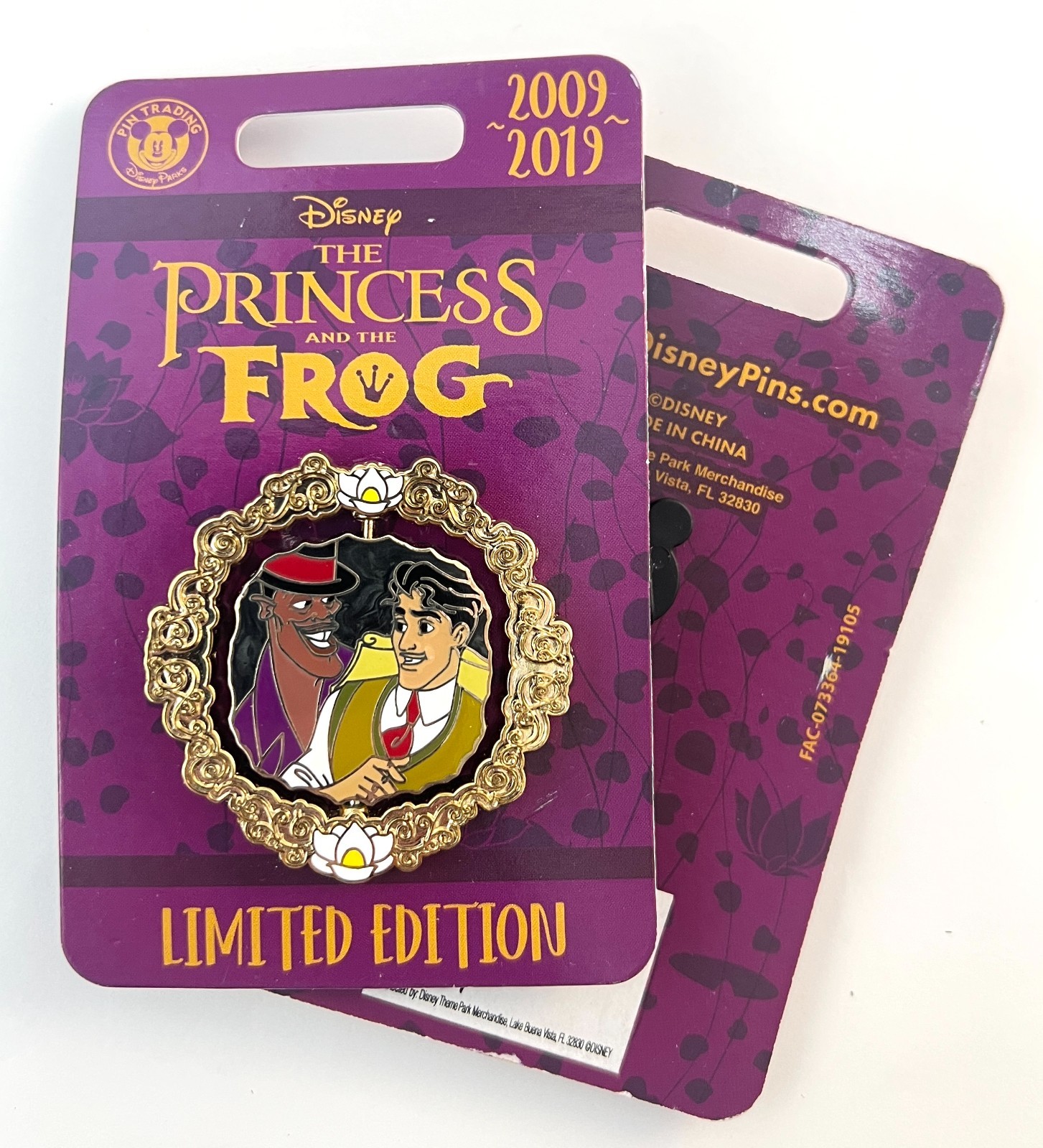 New LE Disney Pin Princess Frog Villain Dr Facilier Prince Naveen Juju Mama Odie