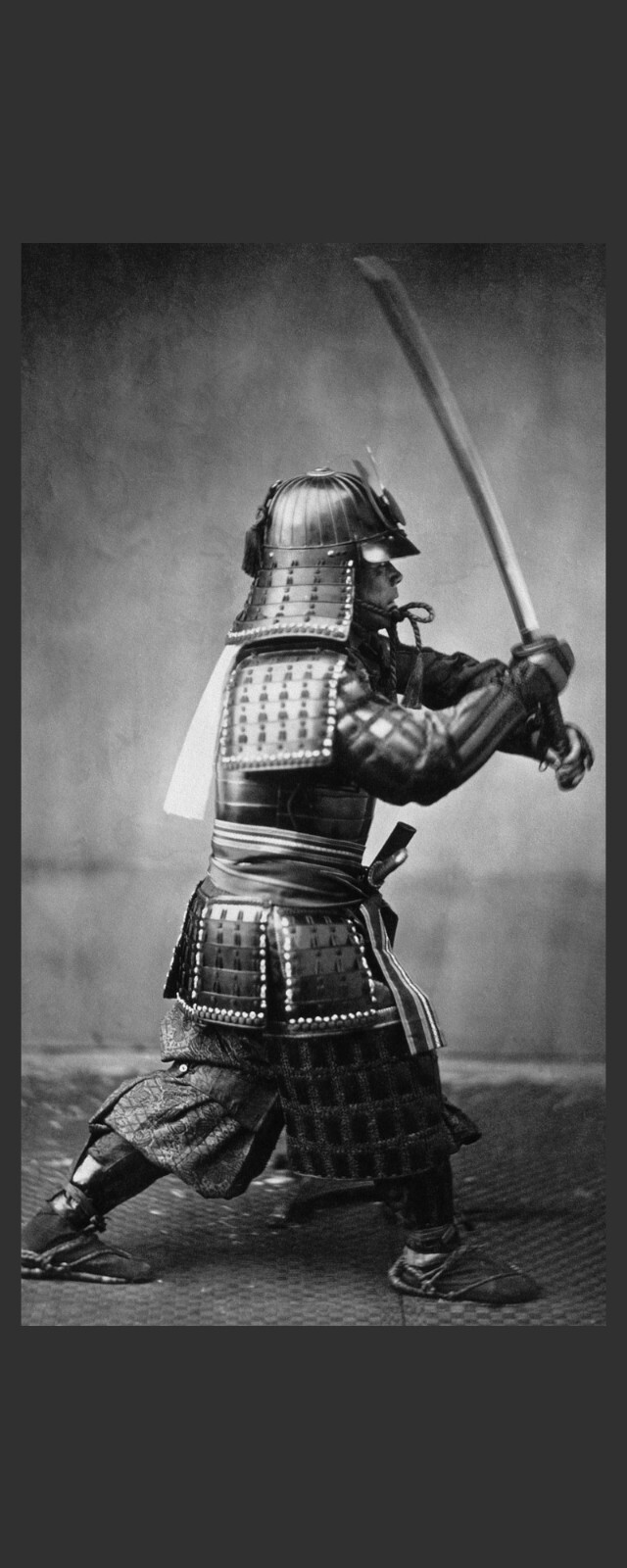Vintage Samurai – Laminated Photo Bookmark – 2.5 x 6 inches