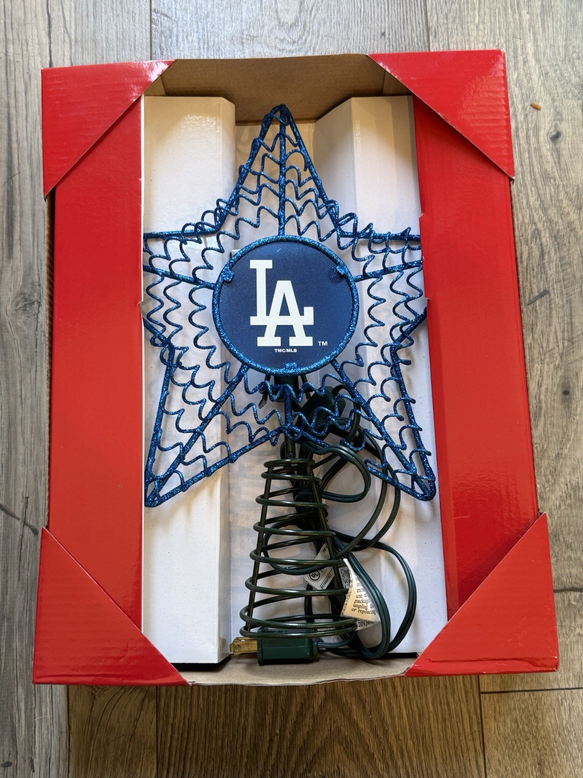 La Dodgers Christmas Tree Topper