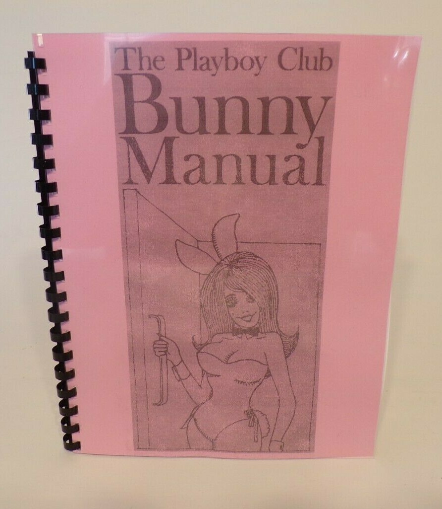 Vintage Playboy Bunny Employee manual from the 1970’s Reproduction Inside look!