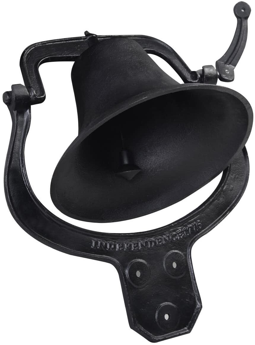 24X22″ Large Church School Antique Vintage Style Large Cast Iron Dinner BELL