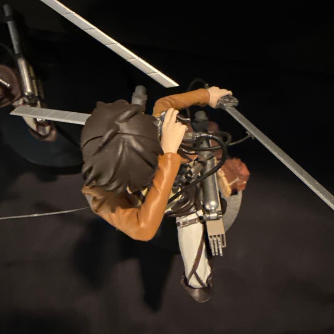 Mikasa Ackerman Eren Yeager Figure Set Attack on Titan Collectible Anime Japan