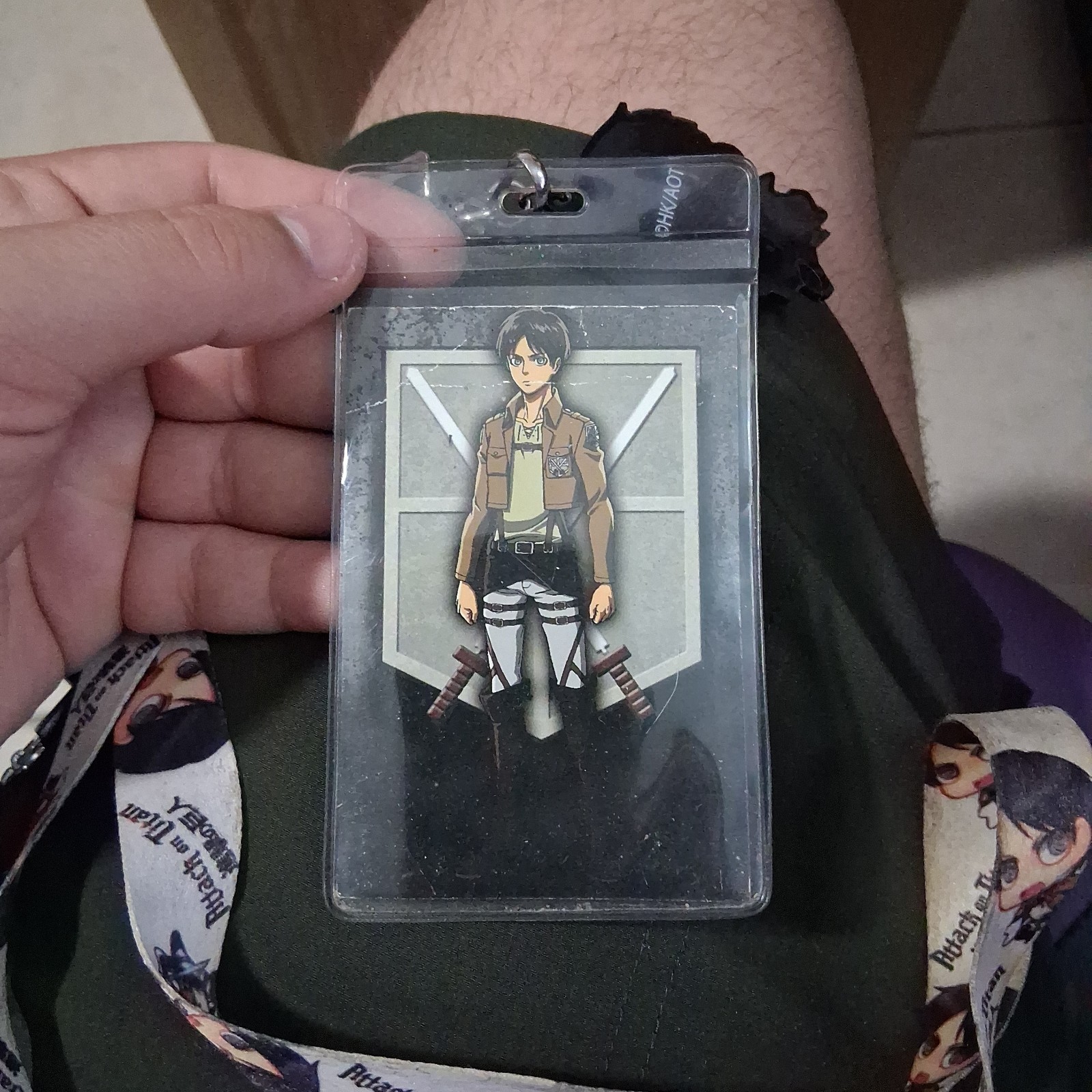 Attack on Titan: Chibi Eren Yeager Lanyard by Great Eastern Entertainment