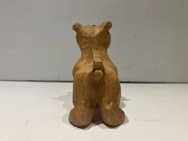Artesania Rinconada Boxer Dog Figurine 4” Pottery Clay Uruguay Retired READ