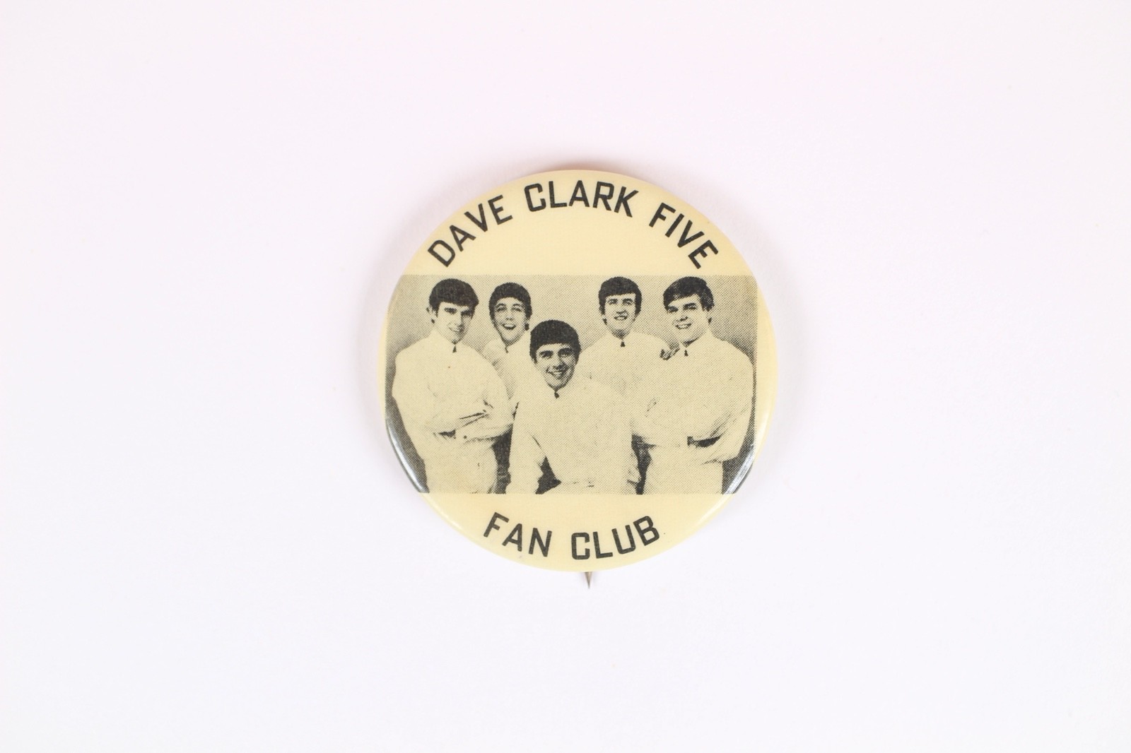 1960’s David Clark Five DC5 Fan Club Pinback Button