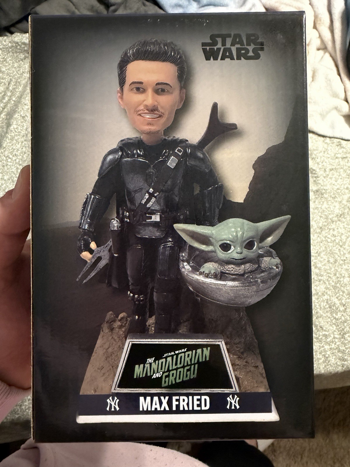Max Fried Mandalorian Bobble Head New In Box