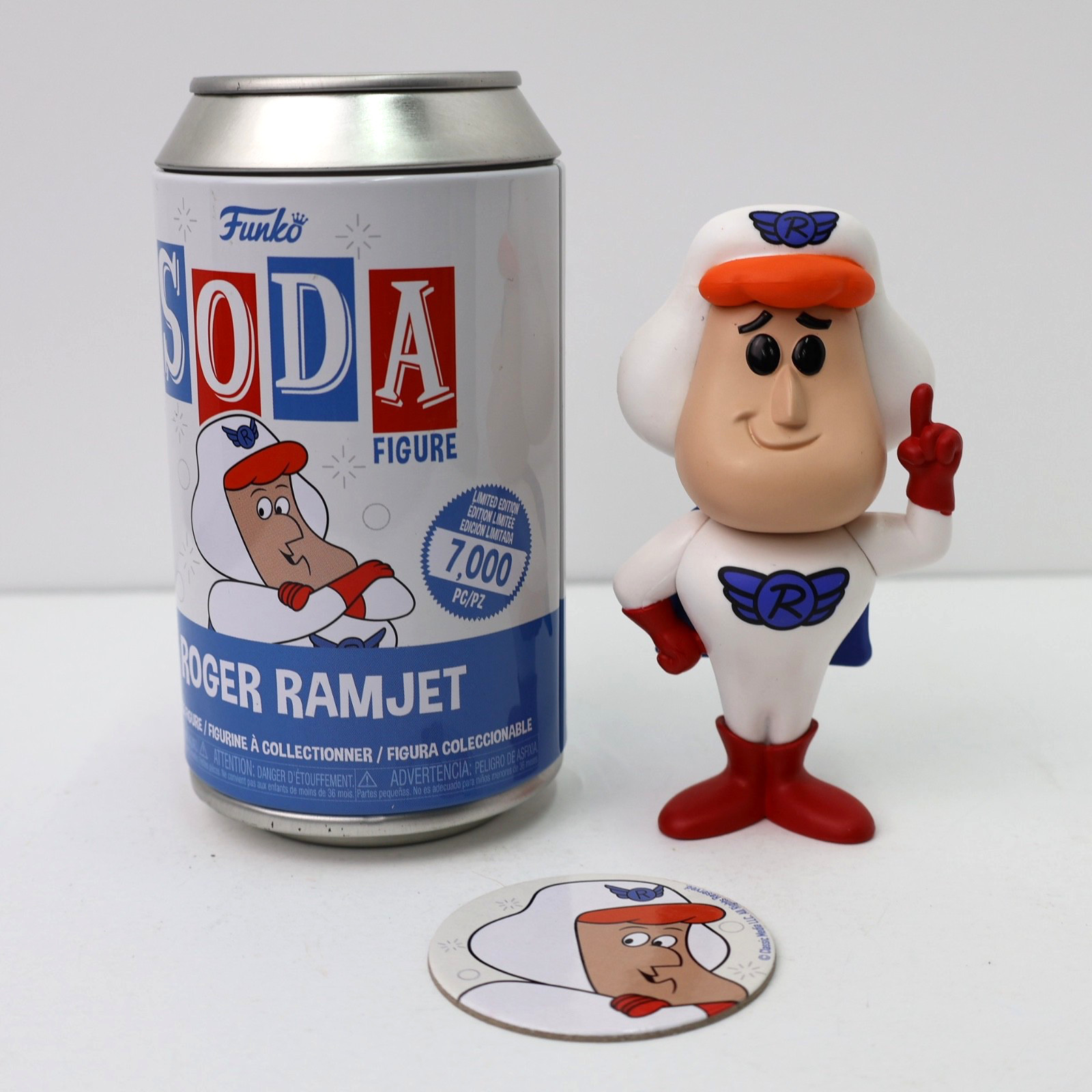 Funko Soda Television Roger Ramjet – Roger Ramjet Open Can – 1 of 5,800