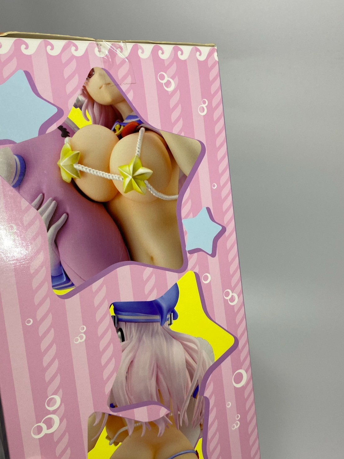 Super Sonico Pisces Ver. 1/7 Figure AMAKUNI Hobby Japan [Unopened] *Box Damaged*