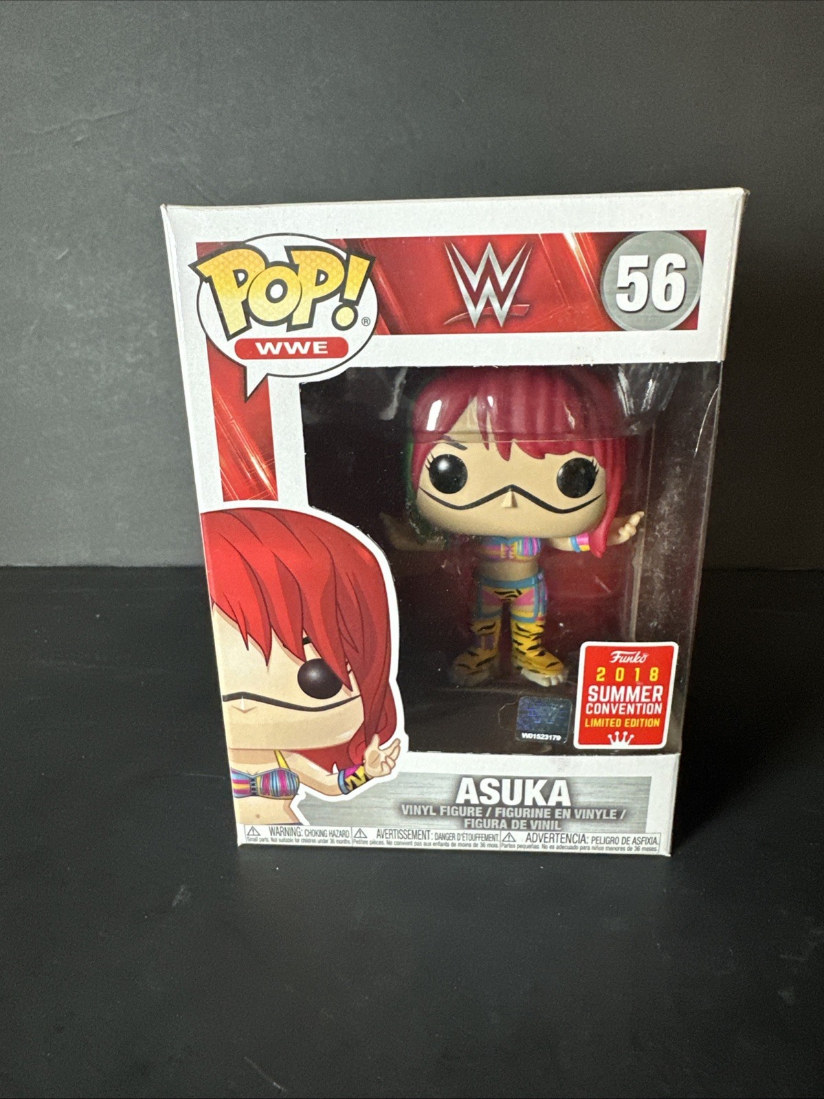 Funko Pop! Vinyl: WWE – Asuka – Target San Diego Comic Con (Exclusive) #56