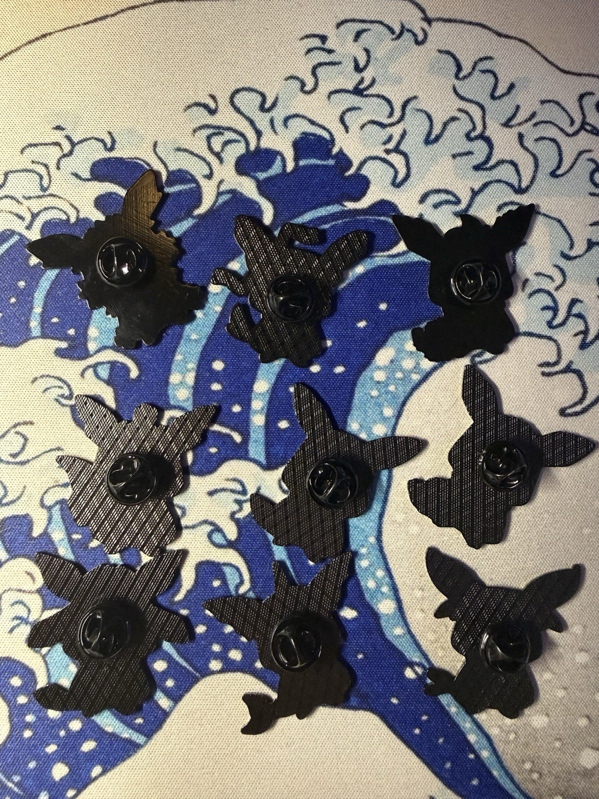 Pokemon Eevee Poncho Evolution Enamel Pin Set Umbreon Sylveon Espeon X9 NEW✨