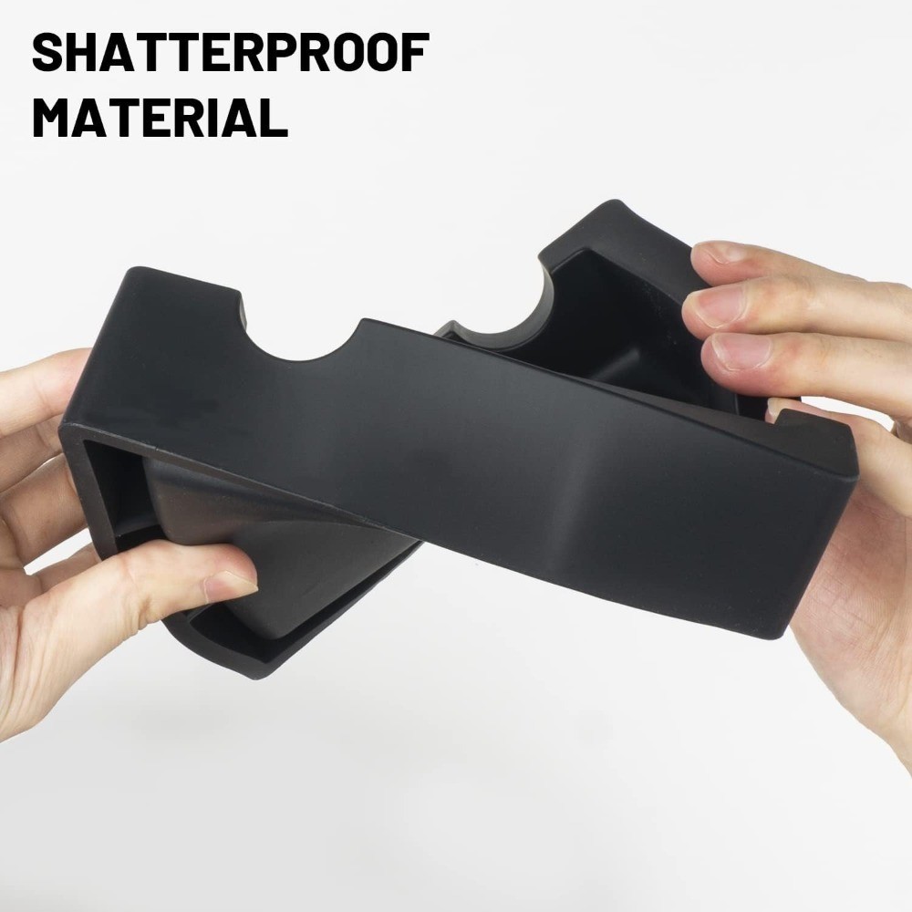 Large Outdoor Cigar Ashtray Unbreakable Silicone with 4 Cigar Holders for Patio
