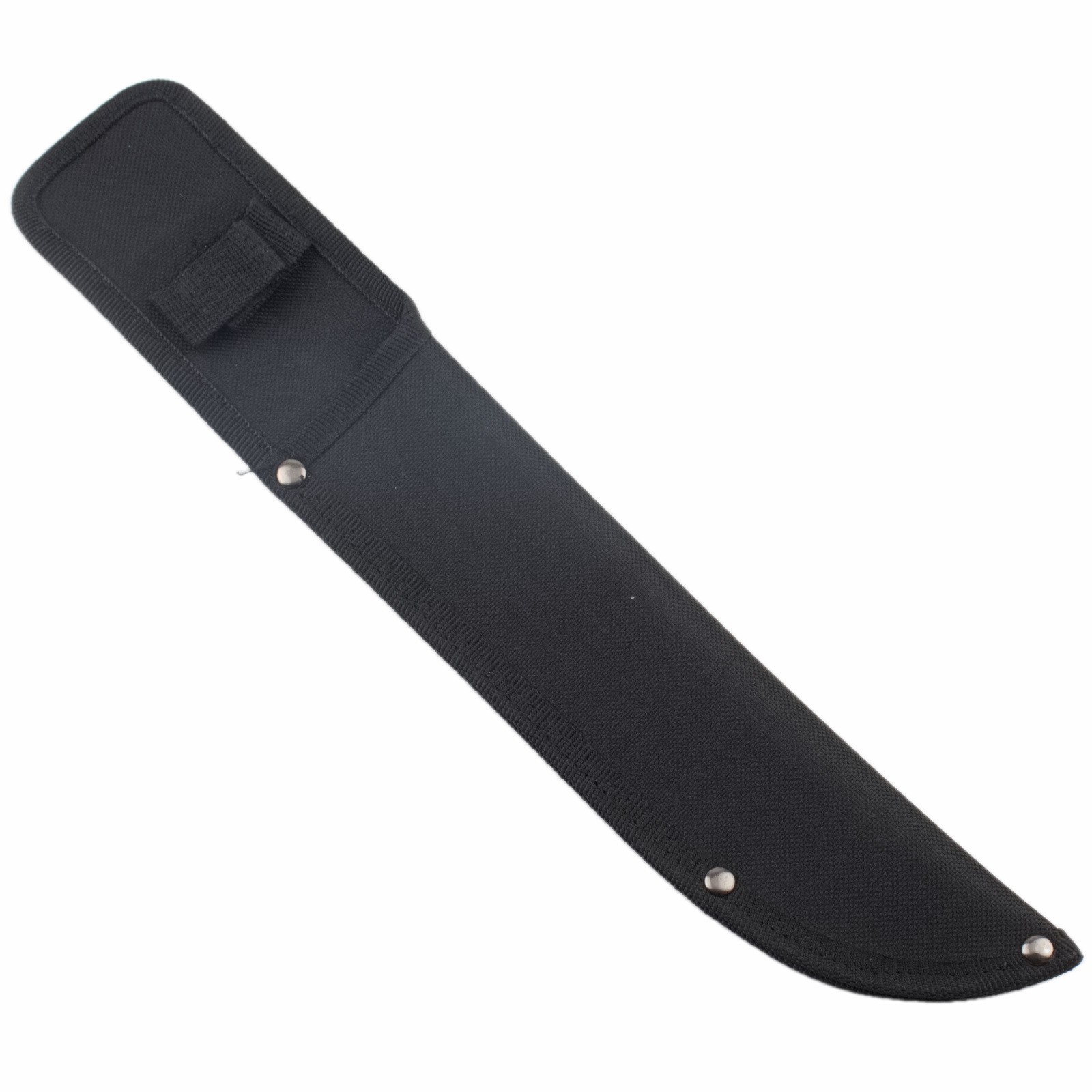 Black Nylon Fixed Blade Straight Knife Sheath Up to 8″ Blade